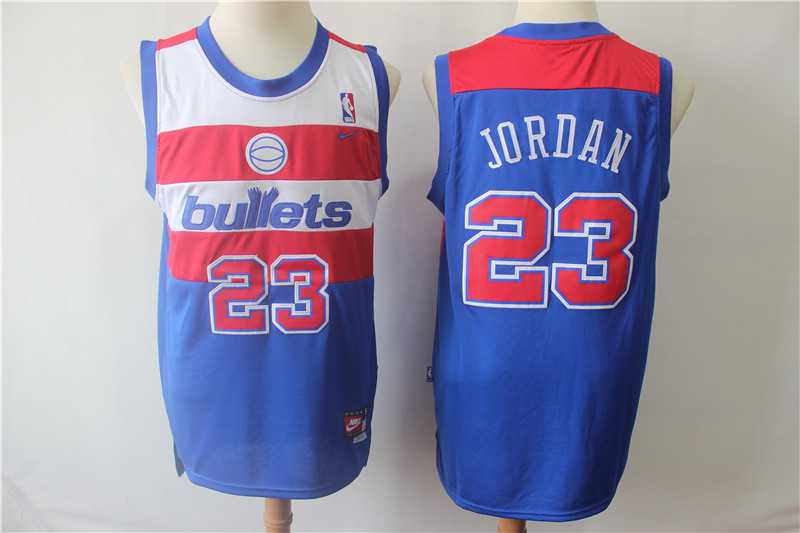 Washington Bullets 23 Michael Jordan Blue Nike College Basketball Jersey,We sell and wholesale Washington Bullets 23 Michael Jordan Blue Nike College Basketball Jersey on line form chian!